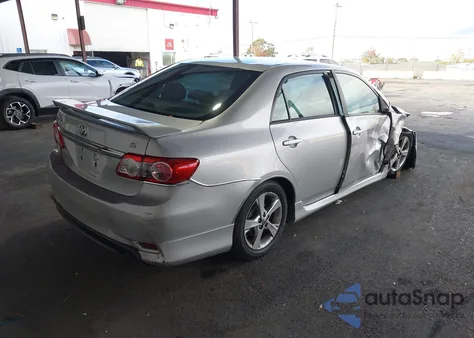 2012 Toyota Corolla S из США, поврежденный, VIN 5YFBU4EE7CP059839